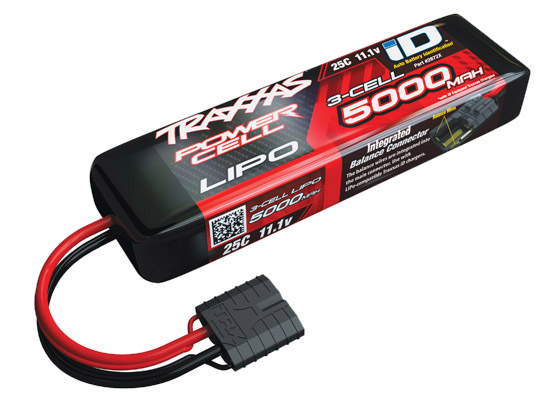 Traxxas 5000mAh 3S 11.1V 25C LiPo iD Connector Soft Case – image 1